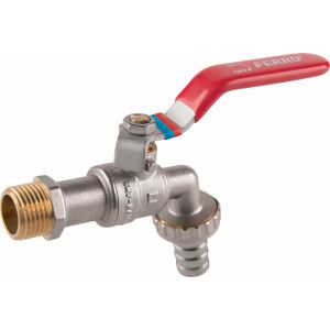 Ferro KCN1 GÖMBVÍZVEZETŐ SZELEP FÉM CSATLAKÓZÓVAL 1/2" FERRO // ZKC.15-MET-R-COMFORT-FER