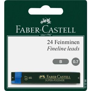 Faber Castell Super Polimer finomszárú ceruza 0,7 mm szé. 2x BK