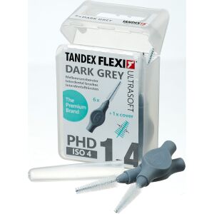 Tandex Tandex (6 db) Flexi Ultra Soft Dark Gray 3,00-6,00 mm trapered