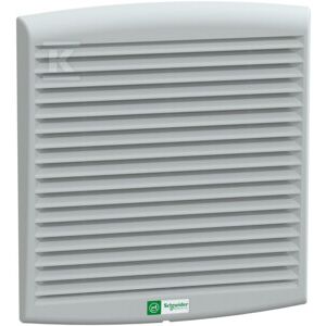 Ventilator ClimaSys, IP54, 165m³/h, 24V DC, cu grilă de evacuare și filtru G2 NSYCVF165M24DPF 146735690 - Tratarea aerului