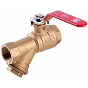 Perfexim Wasserkugelhahn WW DN15 mit Filter schwerer Ausführung PHA-006 G1/2 WW PN30 DN15 [8/80] 146735771 - Kugelhähne