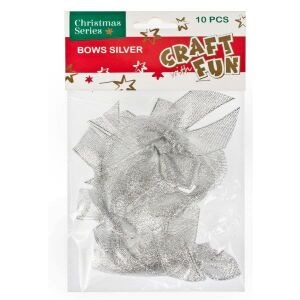 Dekoration BN Silberbogen 10 Stück 146735849 - Kunst & Hobby