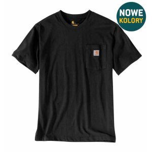 Carhartt Workwear Zsebes Rövidujjú Póló Fekete 146735921 - Munkás póló