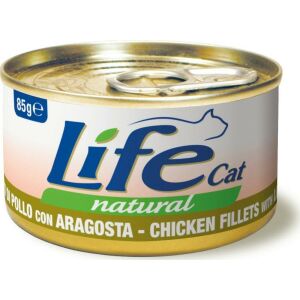 Life Pet Care LIFE CAT puszka 85g CHICKEN + LOBSTER FILLETS 146735971 - Karma dla kotów