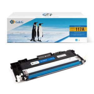G&G kompatybilny toner z HP W2071A, NT-PH2071C, HP 117A, cyan, 700s 146736008 - Toner do drukarki