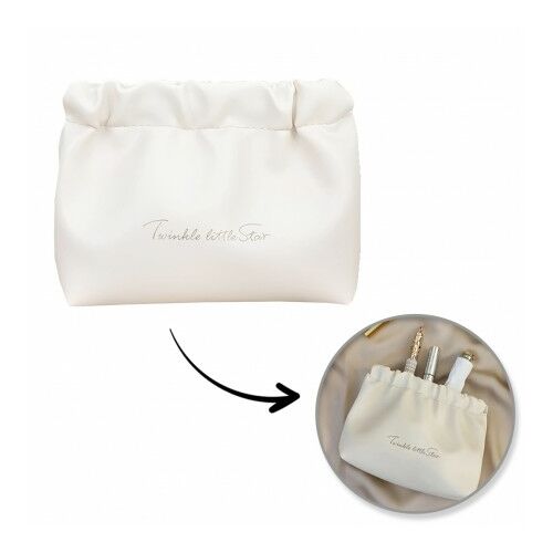 ECARLA Kosmetiktasche - weiße Tasche KS147B 146736287