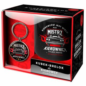 Pan Dragon Zestaw kubek + brelok Hobby-Kierowca (453579) - 5901854965925 146736391 - Cani