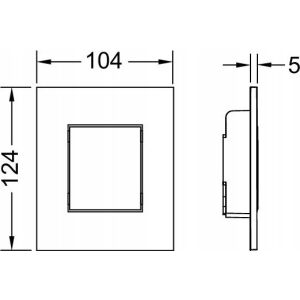Sanplast WC-gomb WC-GOMB PIS.TECENOW FEHÉR 146736438 - Víz, Gáz & Fűtésszerelés