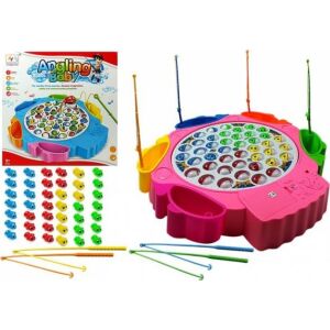 Lean Sport Ügyességi játék Halaszat 4 horog Rózsaszín