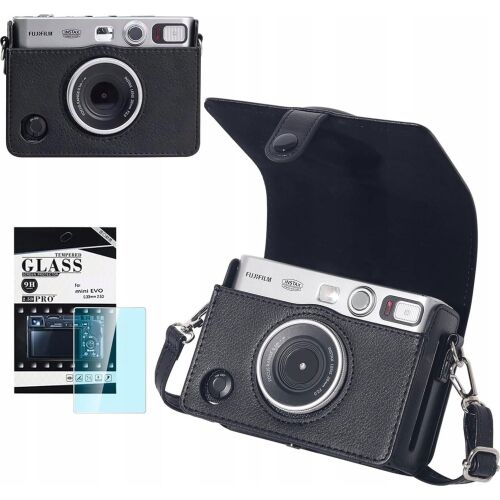 2in1 Tok Védőtok + LCD Védőüveg Fujifilm Instax Mini Evo-hoz
