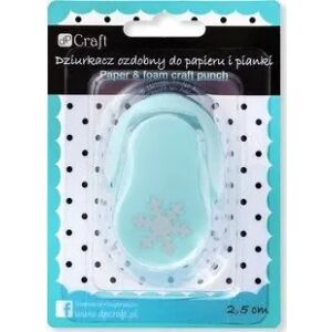 Dalprint Deko-Locher für Papier und Schaumstoff DPCRAFT 2, 5 cm Schneeflocke 146736878 - Kreative Geräte & Werkzeuge