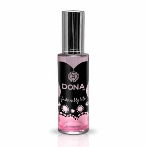 Dona Pheromone Perfume Fashionably Late 60ml - trwały zapach z nutą feromonów 146736951 - Frumusețe și sănătate