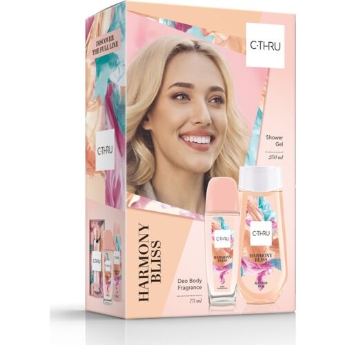C-Thru Harmony Bliss ajándék szett (dezodor természetes spray 75ml+tusfürdő 250ml) 146736976