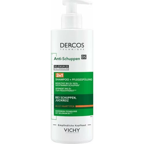 VICHY_Dercos Anti-Dandruff Shampoo 2in1 korpásodás elleni sampon és balzsam 390ml 146737091
