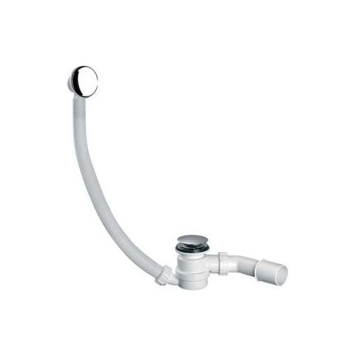 Szifon McAlpine Lefolyó-átfolyó készlet kattintós dugóval króm (HC2600CL) 146737258