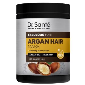 DR.SANTE Argan Hajmaszk sérült hajra arganolajjal és keratinnal 1000 ml