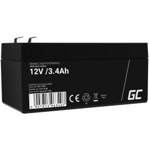 GREENCELL battery AGM VRLA 12V 3.4Ah 146737315 - Bateria