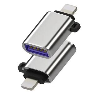 Adapter USB MicroConnect Lightning - USB Srebrny  (Lightning-USB3.0 Adapter) 146737358 - Przekształcanie
