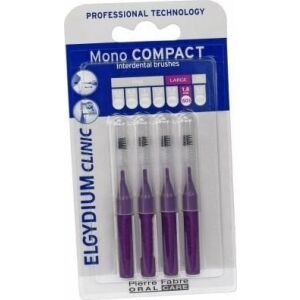 Pierre Fabre Elgydium Clinic Mono Compact 5, Lila fogkefe, 1 csomag
