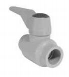 Detail-Met Kugelhahn PP 40 mm ZK40