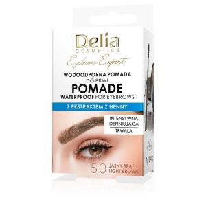 DELIA Eyebrow Expert vízálló szemöldökpomádé 5.0 világos barna 7 g