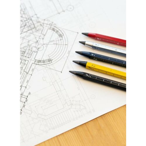 TROIKA Multifunkciós ceruza CONSTRUCTION ENDLESS ezüst 146737690