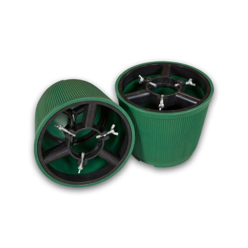 STOJAK POD CHOINKĘ - DONICA ZIELONA 146737784