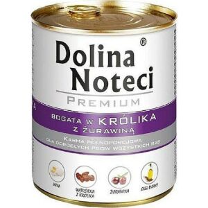 Dolina Noteci Premium królik z żurawiną 800g 146737780 - Karma dla psów