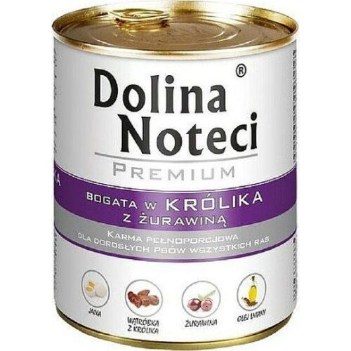 Hrana umeda pentru caini Dolina Noteci iepure si merisoare 800 g 146737780