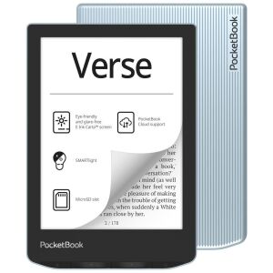 PocketBook Verse kék olvasó + Shell Cover