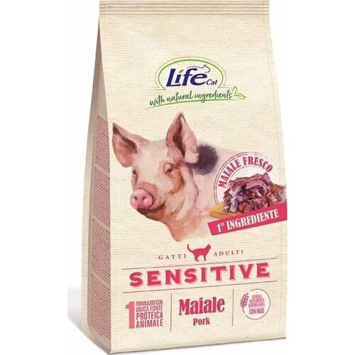 Life Pet Care Life Cat Karma érzékeny macskáknak sertéshús 400g 146737928