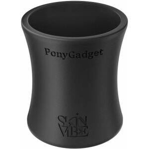SkinVibe PonyGadget - Hajgumi, fekete, XL (SV-006BK)