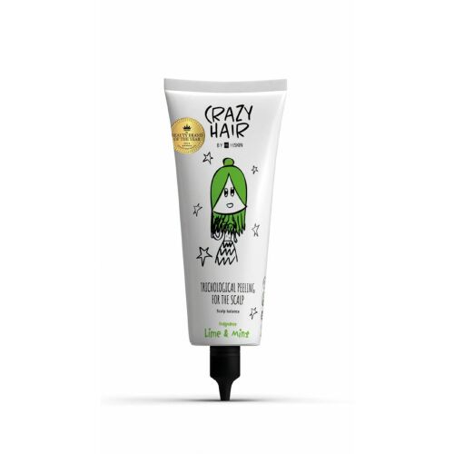 HISKIN Crazy Hair Peeling trychologiczny do skóry głowy - Lime & Mint (limonka i mięta) 100 ml 146738046