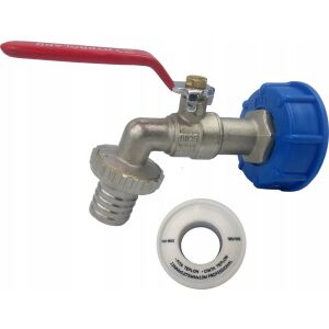 KÚPÓ GÖMBVÁLV "H" csappal 1" // ZKC-25-R-H