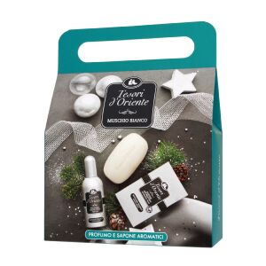 TESORI Muschio Ajándékkészlet EDT 100 ml + illatos szappan 125 g