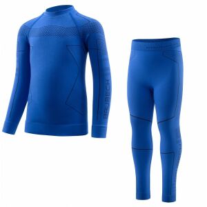 LS1611K Gyermek pulóver THERMO KIDS kék/sötétkék 104/110