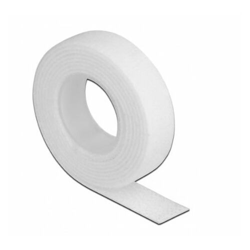 Lanview Horog-hurok szalag 10m x 15mm Fehér 146739017