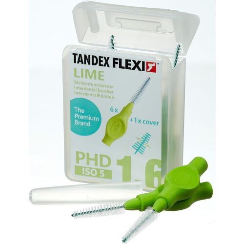 Tandex Tandex (6 db) Flexi trapered Lime fogköz tisztító kefe (zöld) 146739474