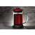Berlinger Haus BH-1497 Burgundy Edition French Press, 600ml, glass and stainless steel, red lid, making tea