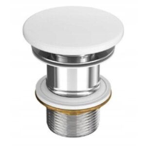 BEÁLLÍTÁS NÉLKÜLI MOSDÓKAGYLÓ FEHÉR KERÁMIA BURKOLAT