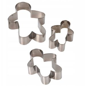 Süteményformák, ünnepi motívum, 3 darab