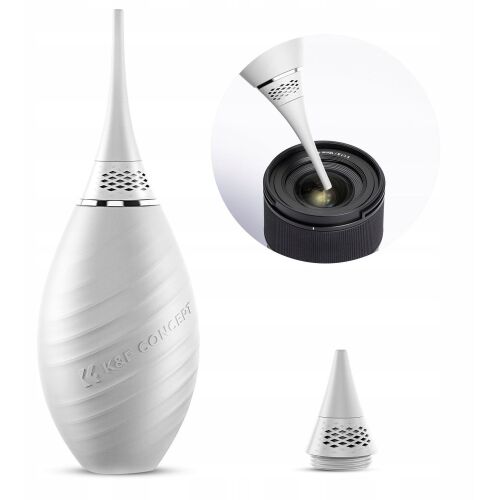 Fújószilikon 2in1 Optikai mátrix és lencse tisztításhoz K&f / Kf08.048 / Fehér 146741480