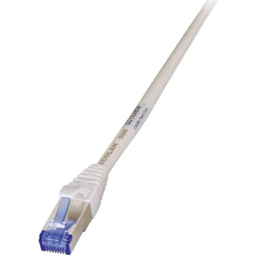 EFB RJ45 Patchkabel S/FTP, Cat.6A, PVC, UL, 1m, grau 146741823
