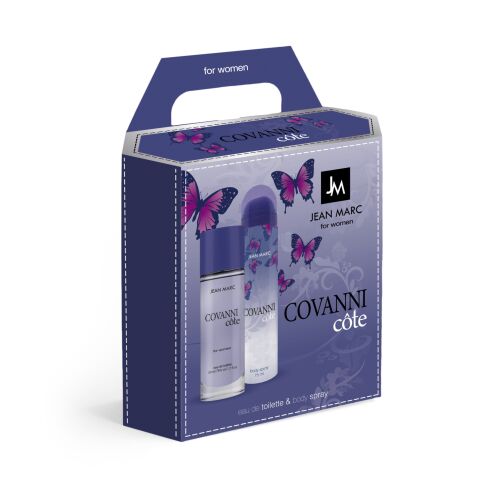 JEAN MARC Covanni Cote Női ajándékkészlet - Toalettvíz 50 ml + Dezodor spray 75 ml 146741837