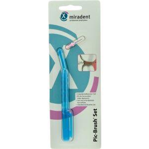 Miradent MIRADENT PIC-BRUSH SET - KÉK -