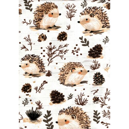 Mintás textil pelenka 1db-os - süni 146742176