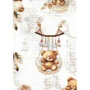 Mintás textil pelenka 1db-os - Lámpás maci 146742182 - Textil pelenka