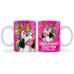 Bögre-Csodálatosnak születtem-Vicces bögre