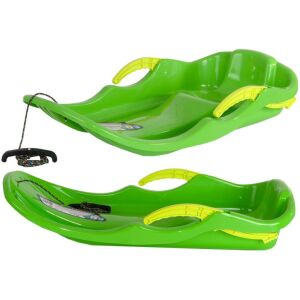 Prosperplast Race S - műanyag szánkó fékkel, zöld