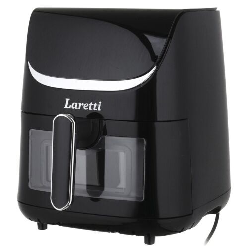 Laretti LR-CO3312, 1600W, 5.5L, 7 program, Ablakos, Digitális, Fekete, Forrólevegős sütő 146744254